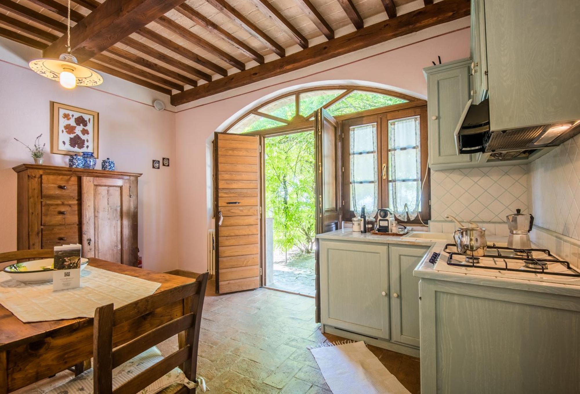 Glicine Apartment Podere Giardino Montalcino Bagian luar foto