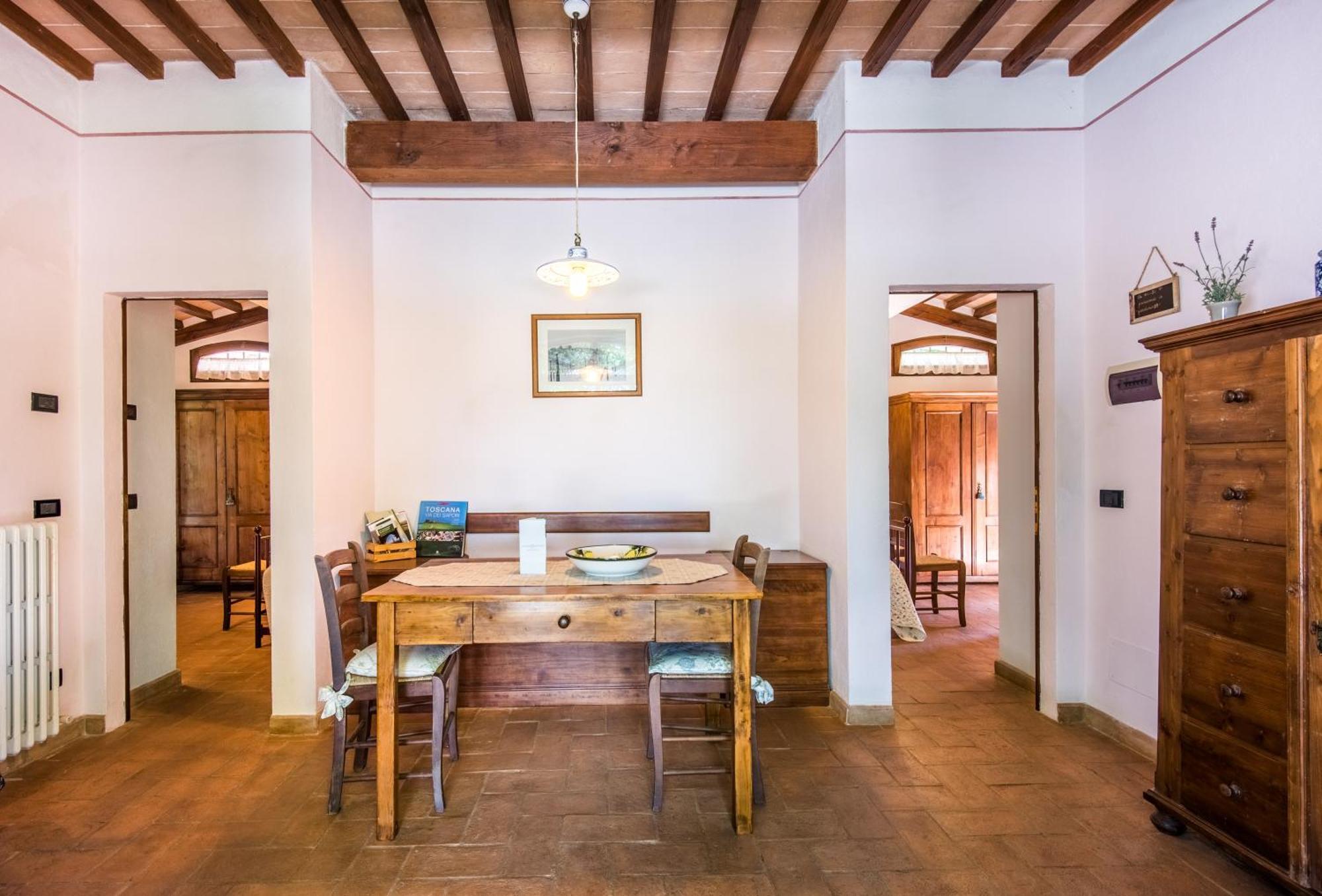 Glicine Apartment Podere Giardino Montalcino Bagian luar foto